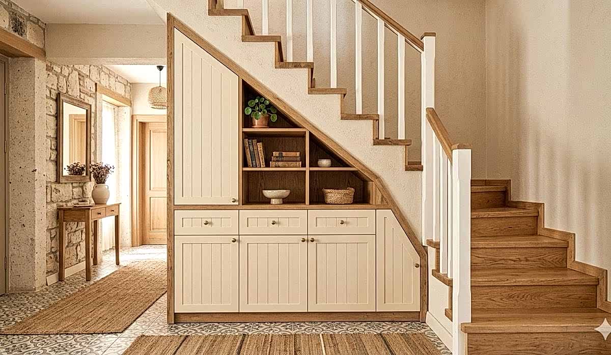 merdiven altı dekorasyonu